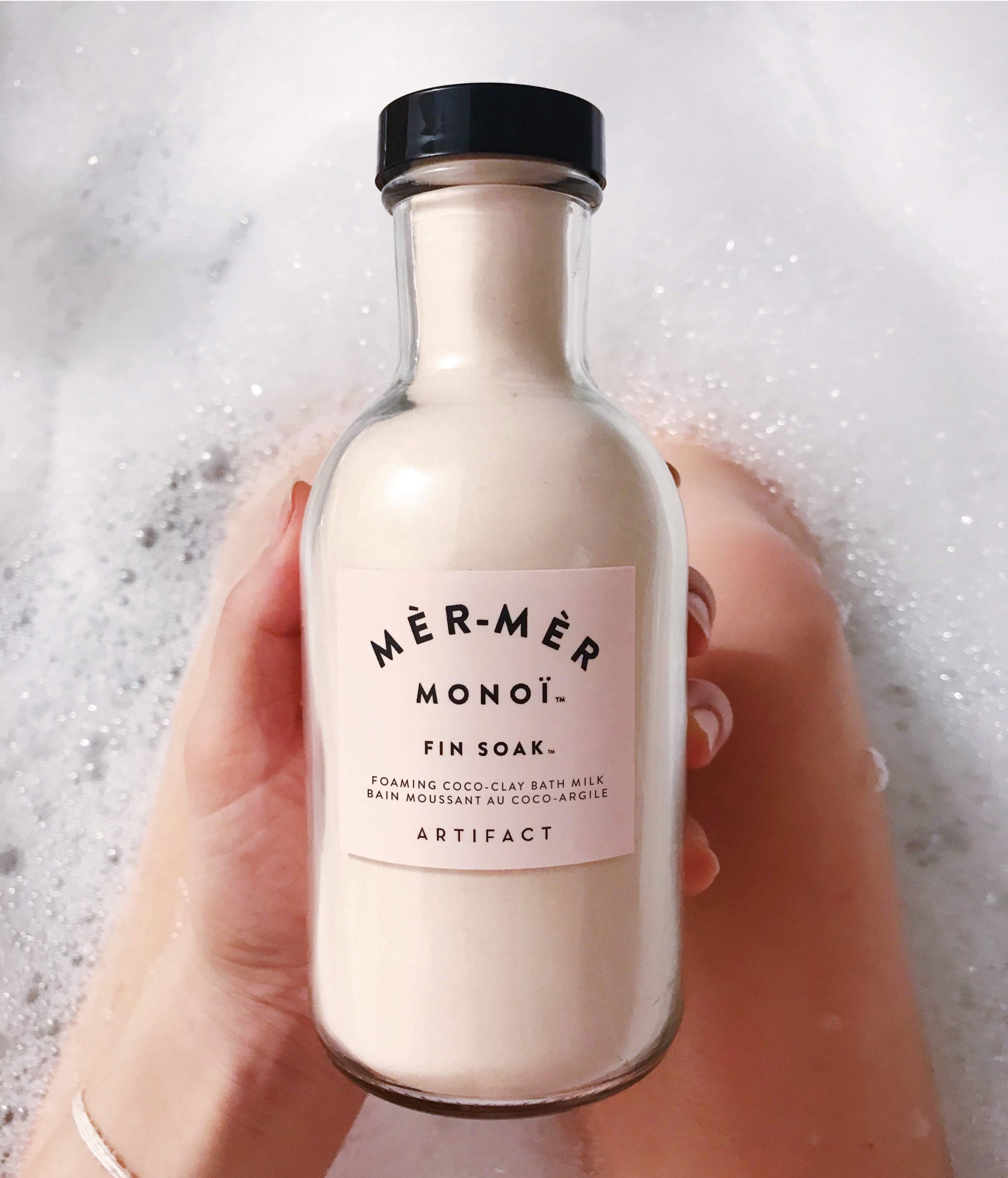 Mèr-Mèr Monoï Fin Soak Coco-Clay Bath Milk - 12oz