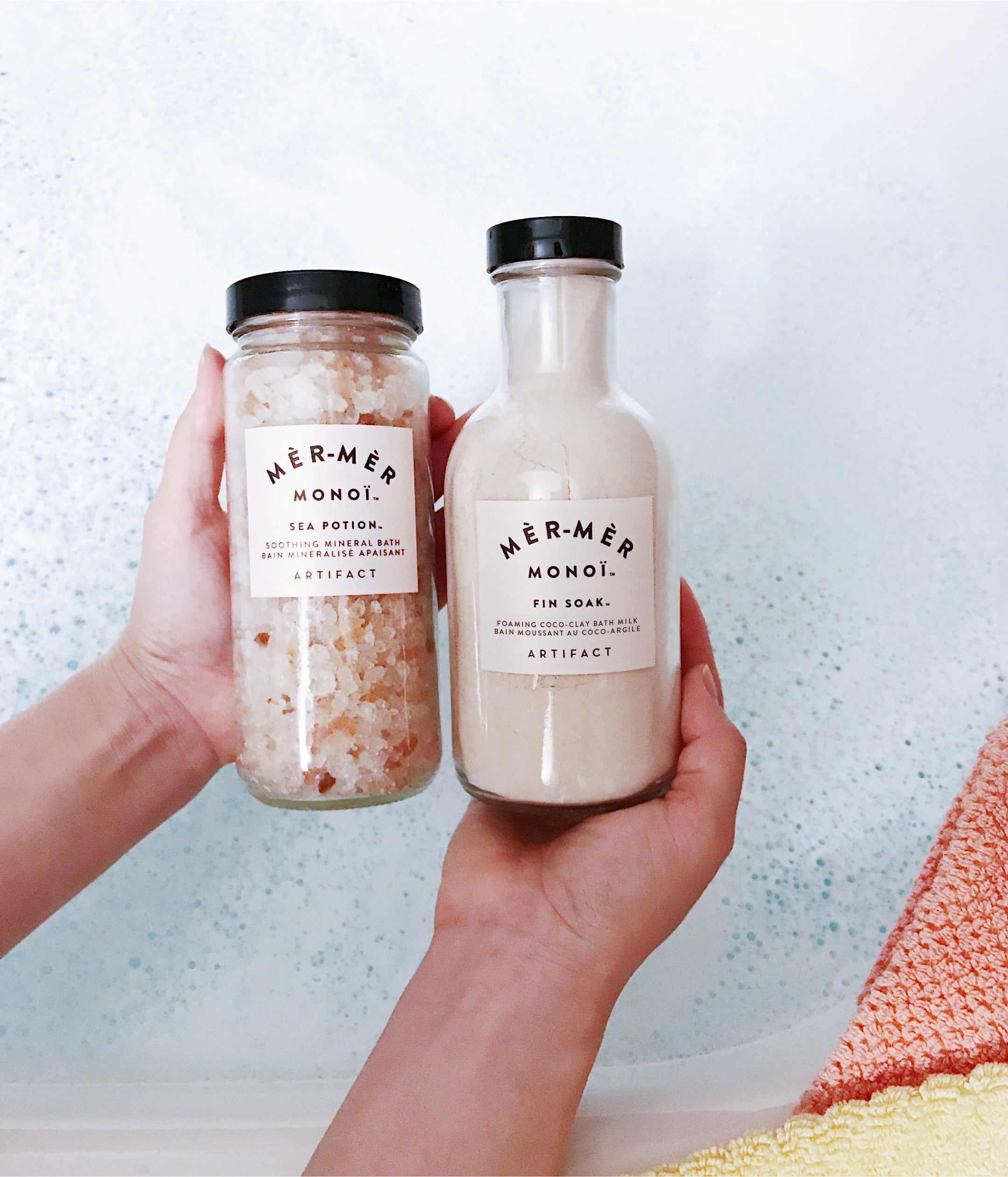 Mèr-Mèr Monoï Fin Soak Coco-Clay Bath Milk - 12oz