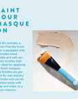 Tahitian Monoi Mud Masque + Brush Kit - ARTIFACT