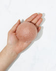 Jeju Island Pink Clay Konjac Facial Sponge - ARTIFACT
