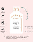 Mèr-Mèr Monoï White Gold Shimmering Dry Body Oil - 125ml - ARTIFACT