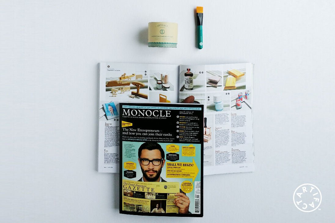 Featured in Monocle - ARTIFACT