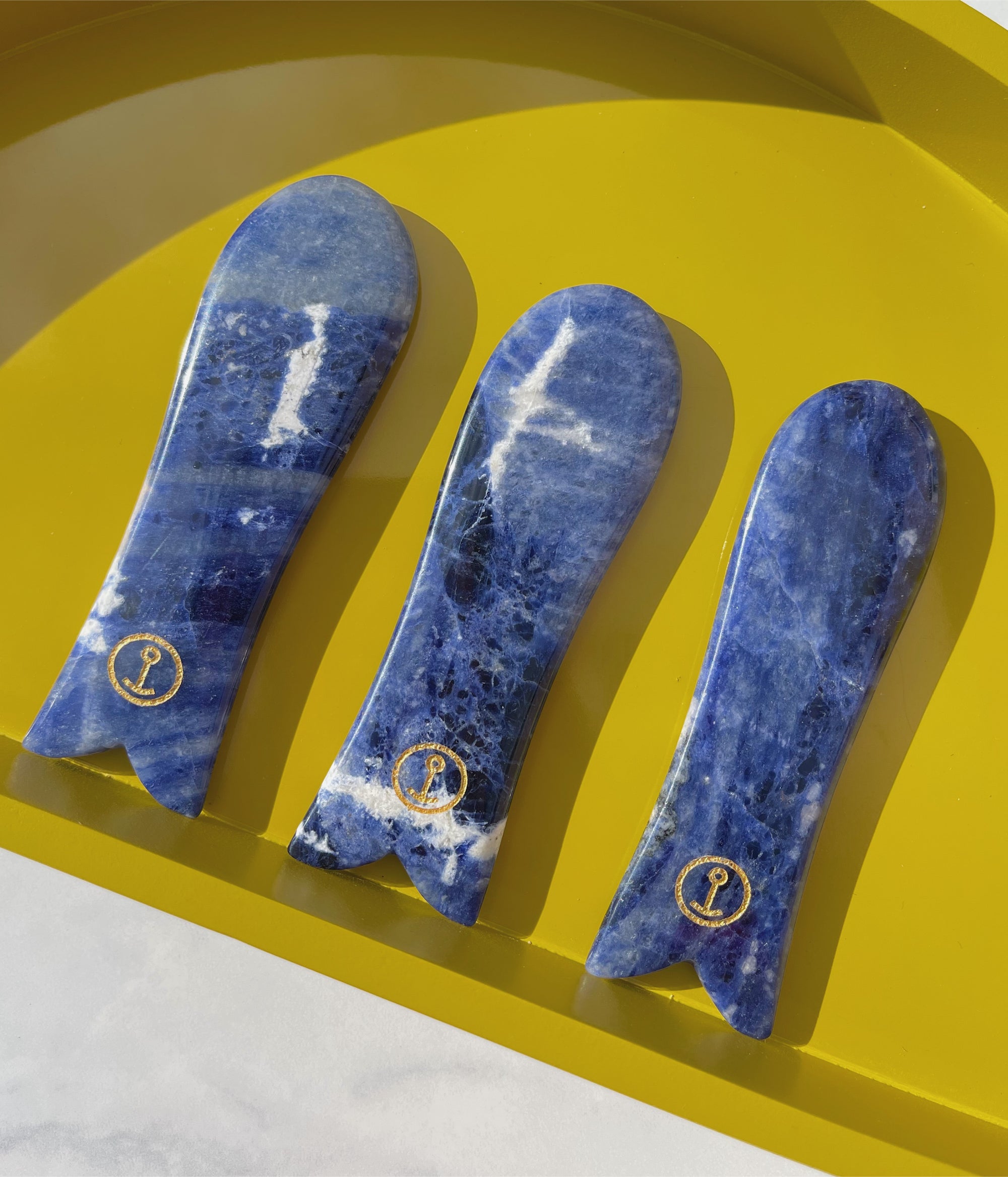 Fish-Stik Smoothing Sodalite Gua Sha