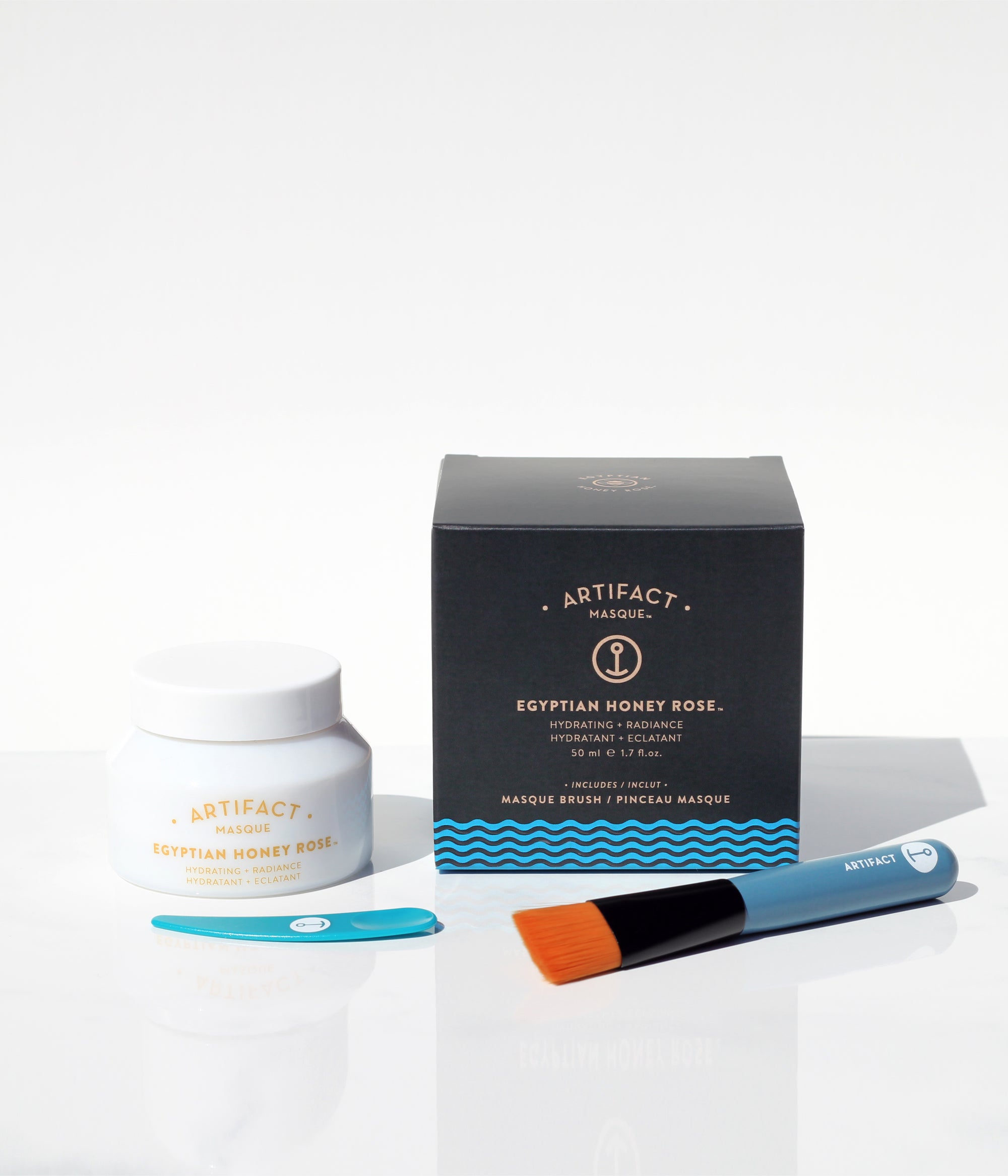 Egyptian Honey Rose Masque + Brush Kit - ARTIFACT